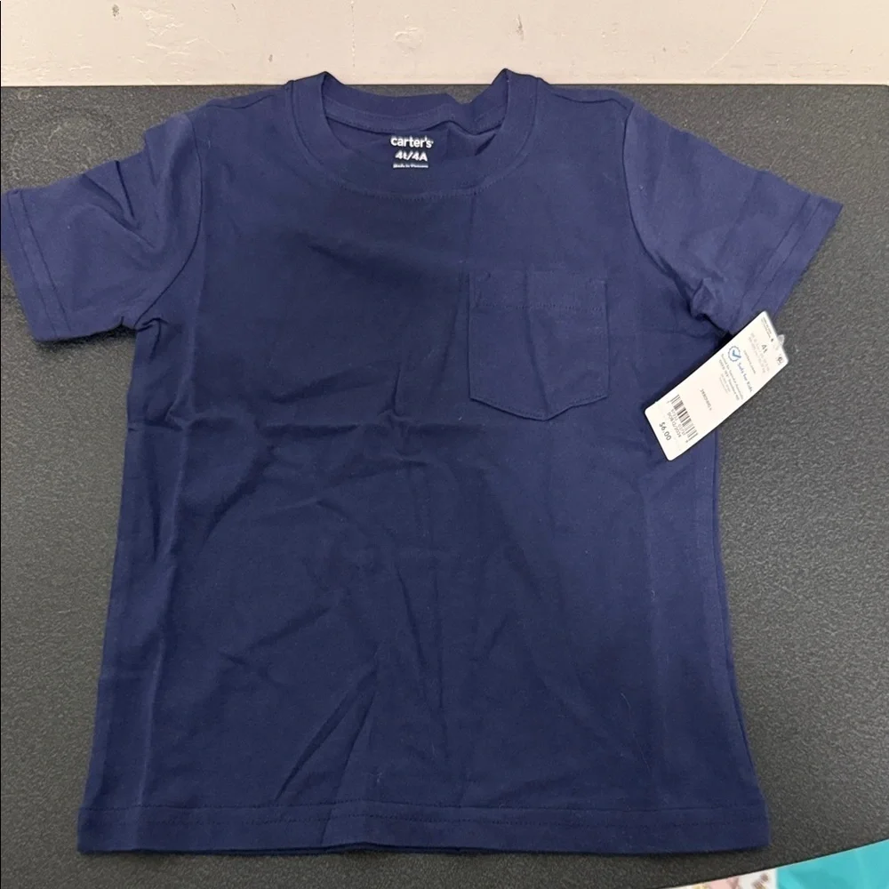 Carter's Classic Blue Short Sleeve Tee